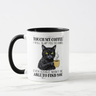 raak mijn koffie aan mok