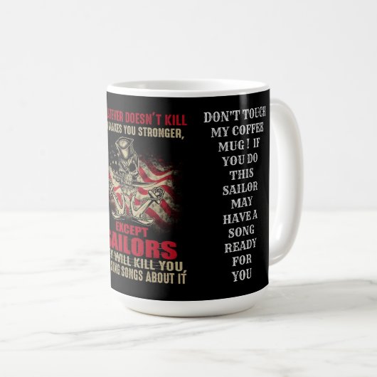 RAAK MIJN KOFFIE-MOK NIET AAN KOFFIEMOK (Voorkant rechts)