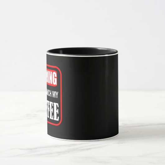 Raak mijn koffie niet aan mok (Midden)