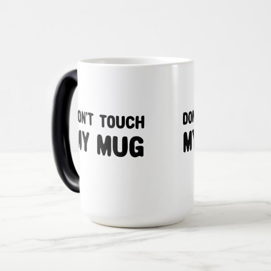 Raak mijn Mok niet aan (Voorkant links)