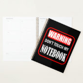 raak mijn notitieboek niet aan (Display)