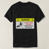 Raak mijn Saab niet aan. T-shirt (Design voorkant)