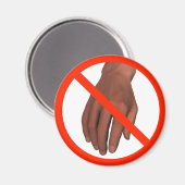 Raak niet aan! magneet (Voorkant / Achterkant)