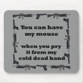 Raak niet aan muismat (Voorkant)