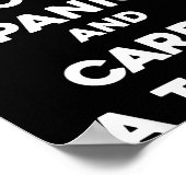 Raak Niet in Paniek En Neem Een Handdoek Mee - Han Poster (Hoek)