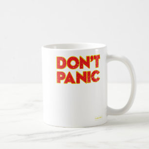 Raak Niet in Paniek Vintage Vervallen T-shirt Koffiemok
