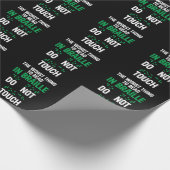 Raak niet schimmel erger aan dan lezen in braille cadeaupapier (Hoek)