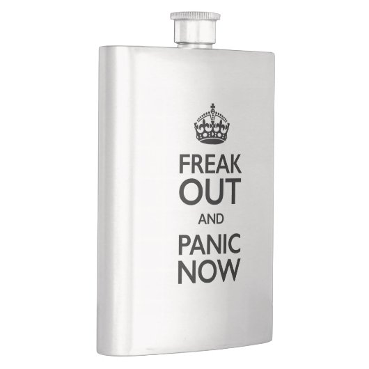 Raak uit en raak nu in paniek heupfles (Rechts)