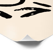 Raak wat gras aan perfect poster (Hoek)