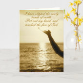 Raakte het Gezicht van Gedicht van de Vlucht van Kaart (Gele Bloem)