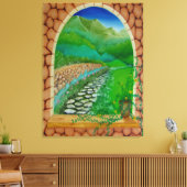 Raam Canvas Afdruk (Insitu (Woonkamer))