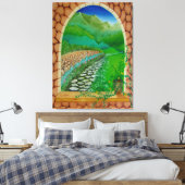 Raam Canvas Afdruk (Insitu (Slaapkamer))