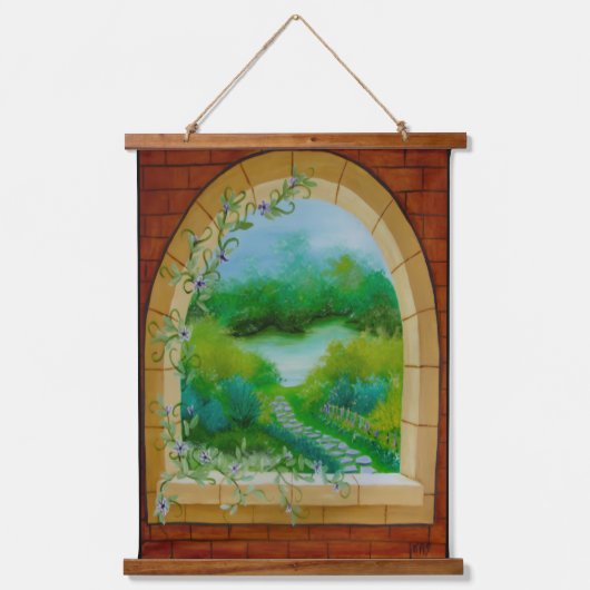 Raam Hangend Wandkleed (Voorkant)