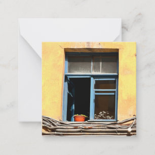 Raam in Sint-Petersburg Notitiekaartje