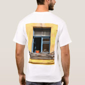 Raam in Sint-Petersburg T-shirt (Achterkant)