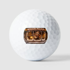 Raam Kijker IJslandse Kerstman Golfballen
