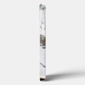 Raam met loopgordijn en tulpen Case-Mate iPhone case (Achterkant / Links)