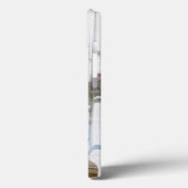 Raam met loopgordijn en tulpen Case-Mate iPhone case (Achterkant / Links)