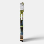 Raam met loopgordijn en tulpen Case-Mate iPhone case (Achterkant / Rechts)