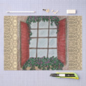 Raam met luiken tissuepapier (Craft)