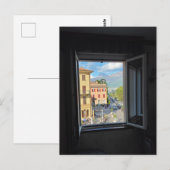 Raam naar Italië Briefkaart (Voorkant / Achterkant)
