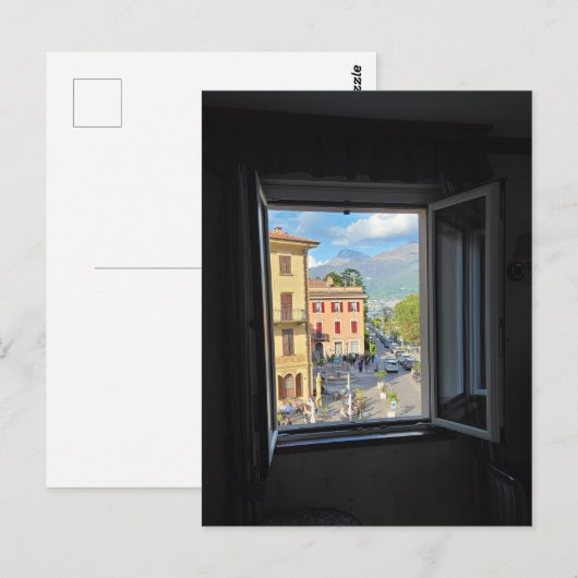 Raam naar Italië Briefkaart (Voorkant / Achterkant)