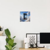 Raam naar nergens poster (Thuiskantoor)