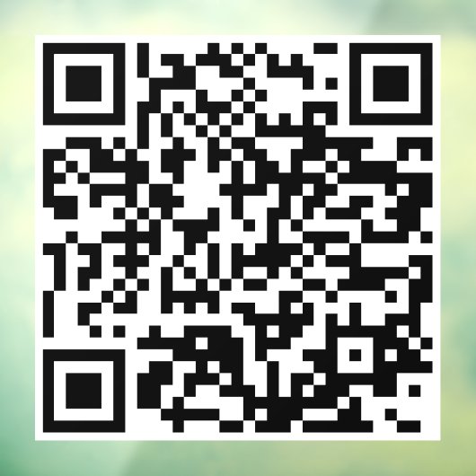 Raam- of deurstickers - Uw QR-code Raamsticker (Vel 3)