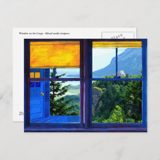 Raam op de kloof - Briefkaart (Voorkant / Achterkant)