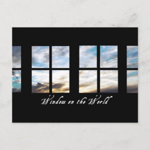 Raam op de Wereld Nr. 2   BRIEFKAART