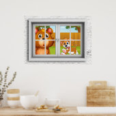 Raam Poster Weergave (Keuken)