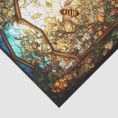 Raam van de herfst tissuepapier (Detail)