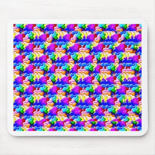 raam-vlinderstereogram muismat (Voorkant)