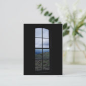 raam zicht briefkaart (Staand voorkant)