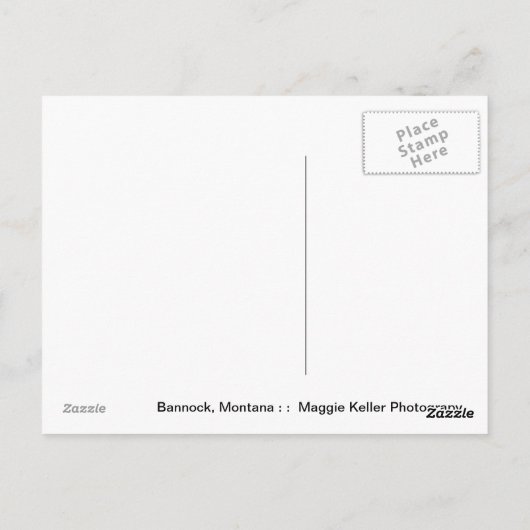 raam zicht briefkaart (Achterkant)