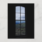 raam zicht briefkaart (Voorkant)