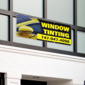 Raambekleding Custom banner (Buitenkant Gebouw)