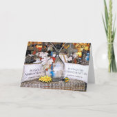 Raamdisplay in het centrum van Plymouth MA Kaart (Voorkant)