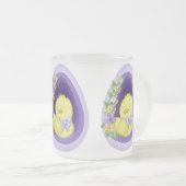 raamei matglas koffiemok (Voorkant rechts)