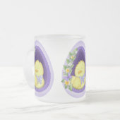 raamei matglas koffiemok (Voorkant links)