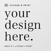 Raamfolie met jouw ontwerp 30 x 30 cm raamsticker (Vel)