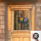 Raamfolie Oude Stad van Jeruzalem Raamsticker (Huis Deur)