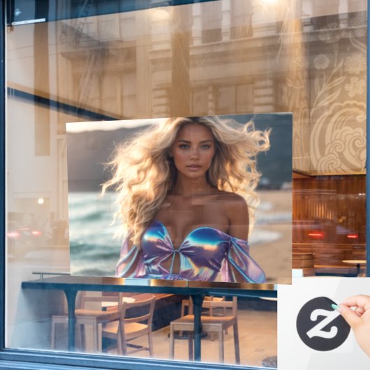 Raamfolie Raamsticker (Cafe Raam)