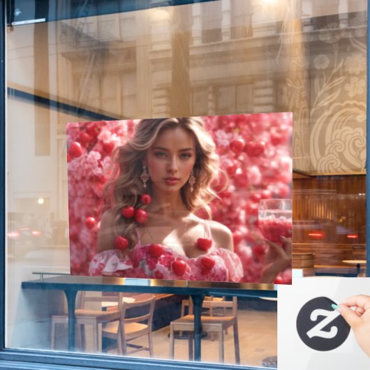 Raamfolie Raamsticker (Cafe Raam)