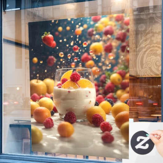 Raamfolie Raamsticker (Cafe Raam)