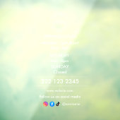 Raamfolie Raamsticker (Vel 3)