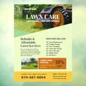 Raamfolie voor tuinonderhoud raamsticker (Vel 3)