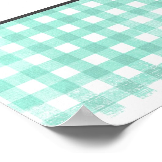 Raamkalender met berenposter poster (Hoek)