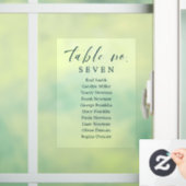 Raamklemmen Elegante bruiloft Zitting Teken Raamsticker (Huis)