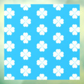 Raamklemmen met klaversmaak raamsticker (Vel 3)